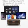 X7 Outdoor Portable Dual Speaker Wireless Bluetooth Retro Portable Speaker(Black)