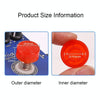 10 PCS JT1808 Electric Guitar Tuner Pedal Cap(Deep Blue)