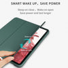 For Samsung Galaxy Tab S8 / X700 3-folding Honeycomb TPU Smart Leather Tablet Case(Black)