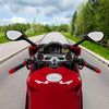 CS-764A1 12V Motorcycle Scooter Aluminum Alloy Electric Hand Grip Cover Heated Grip Handlebar (Red)