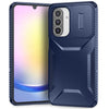 For Samsung Galaxy A26 5G Sliding Camshield Phone Case(Blue)