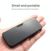Pince-nez Reading Glasses Frameless Magnifying Glasses, Degree: +200(Black)