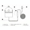 Multi-function Car Air Outlet Wireless Charger Storage Box