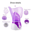 Deep Cleaning Facial Cleaner Beauty Face Steaming Device Facial Steamer Machine Facial Thermal Sprayer Skin Care Tool Automatic Alcohol Sprayer(EU Plug)
