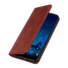 For Galaxy A71 5G Magnetic Crazy Horse Texture Horizontal Flip Leather Case with Holder & Card Slots & Wallet(Brown)