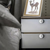 T5 Handle Version Aluminum Alloy Panel Fingerprint Drawer Lock(Silver)