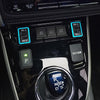 Car QC3.0 Fast Charge USB Interface Modification Charger for Toyota, Fuse to Take Power(Ice Blue Light)