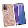 For Samsung Galaxy Note20 Ultra Glitter Powder Shockproof TPU Protective Case(Black)