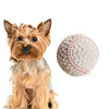 Squeaky Latex Dog Ball Toy - Small Tennis Ball - For Puppies & Light Chewers