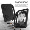 For Lenovo Tab M10 HD 10.1 TB-X505F/X505N EVA Shockproof Tablet Case with Thumb Bracket(Black)