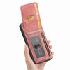 For Samsung Galaxy Note20 Retro Splitable Magnetic Stand Card Bag Leather Phone Case(Pink)
