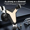 Gravity Navigation Car Air Outlet Triangular Mobile Phone Holder(Silver)