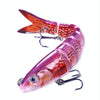 HENGJIA JM063 Multi-Section Fake Bait 8 Section Sinker Lures, Size: 13.4cm 18g(12)