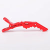 6 PCS Hair Not Easy to Slip off Hair Salon Barber Shop Style Partition Special Clip Hair Tools(Red)