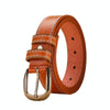 Dandali Ladies Pin Buckle Treadle Belt Versatile Jeans Waistband, Length: 110cm(Brown)