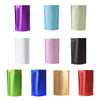 100 PCS/Set Matte Aluminum Foil Snack Stand-up Pouch, Size:18x26+4cm(Pink)
