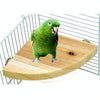 Parrot & Small Pet Wooden Platform 17x17cm
