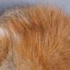Silver Fox Ladies Winter Thick Warm Fox Fur Bomber Hat with Tail, Size:52-60cm