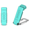 USB Charging Portable Detachable Reading Clip Light Rotatable Eye Protection Mini LED Lamp(Blue)
