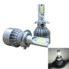 2pcs H7 18W 1800LM 6000K Waterproof IP68 Car Auto LED Headlight with 2 COB LED Lamps, DC 9-36V(White Light)
