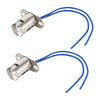 1 Pair Car 1157 Bulb Holder Base Female Socket with Cable