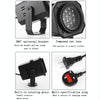 8W Christmas Colorful Rotating Laser Atmosphere Light Random Pattern Delivery UK Plug with 4 Cards