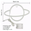 LED Planet Neon Light Bedroom Universe Shape Decoration Night Light(Blue + Pink Light)
