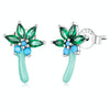 S925 Sterling Silver Coconut Tree Ear Stud Women Earrings