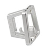 Litepro Split Pig Nose Rest Aluminum Alloy Front Shelf Installed Seat(Silver)