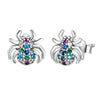 Insect Series Earrings 925 Silver Earrings, Style: Spider