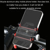 Aluminum Alloy Motorcycle Bicycle Navigation Mobile Phone Holder(Yellow)