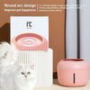 Automatic Pet Water Fountain, 2.5L, White - Cat & Dog Filter Dispenser