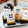 Halloween Ghost Emoji Stickers Children Gift Decoration Food Sealing Stickers, Size: 25x25mm(K-129)