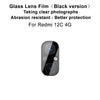 For Xiaomi Redmi 12C 4G IMAK Rear Camera Lens Glass Film Black Version