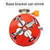 K-203 Portable Collapsible Outdoor Backpacking Camping Stove Butane Propane Burner for Gas Canisters