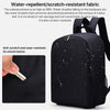 Cwatcun Shoulder Digital Camera Bag Outdoor Nylon Photography Backpack(Black (Big size))