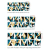 Geometric Pattern Staircase Wall Tile Sticker Kitchen Stove Water And Oil Proof Stickers, Specification: M: 15x15cm(HT-013 Silver)