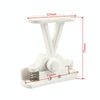 2pcs / Set RV Nylon Buffer Door Stopper with Spring(White)
