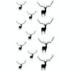 10 PCS Classic Black  Waterproof Temporary Tattoo Sticker(HC-188)