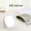 SF-HZ1 Candy Makeup Mirror Beauty Makeup Light Storage Portable LED Mini Fill Light Beauty Makeup Mirror(White)