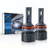 P9 1 Pair H11 6000K / 4000LM / 35W / DC10-32V IP68 Waterproof Car LED Headlight