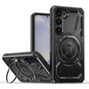 For Samsung Galaxy S25 5G Armor II Series MagSafe Magnetic Holder Phone Case(Black)