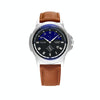 407 YAZOLE Men Fashion Business Leather Band Quartz Wrist Watch(Brown + White)