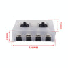 CP-4063 Double Row M10 Power Distribution Block Terminal Studs with Terminals(Black)