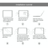 0.4mm 9H Surface Hardness Full Screen Tempered Glass Film for Lenovo ThinkPad Yoga 370 13.3 inch