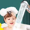 Baby Bath Shower Head Children Pet Shower Canopy, Style: Steel Mesh Port