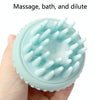 Dog Bath Brush with Shampoo Dispenser, Mint Green