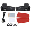 2 PCS Intelligent Induction HD Projection Car Door Welcome Lamps Display Logo for Jeep(Black)