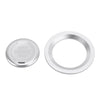 Car Engine Start Key Push Button Ring Trim Metal Sticker Decoration for Cadillac CT5 CT4 XT4 XT6 / Chevrolet Silverado (Silver)