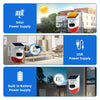 Tuya WiFi Solar PIR Motion Sensor Alarm - 120dB Siren, Wireless, Outdoor, IP65